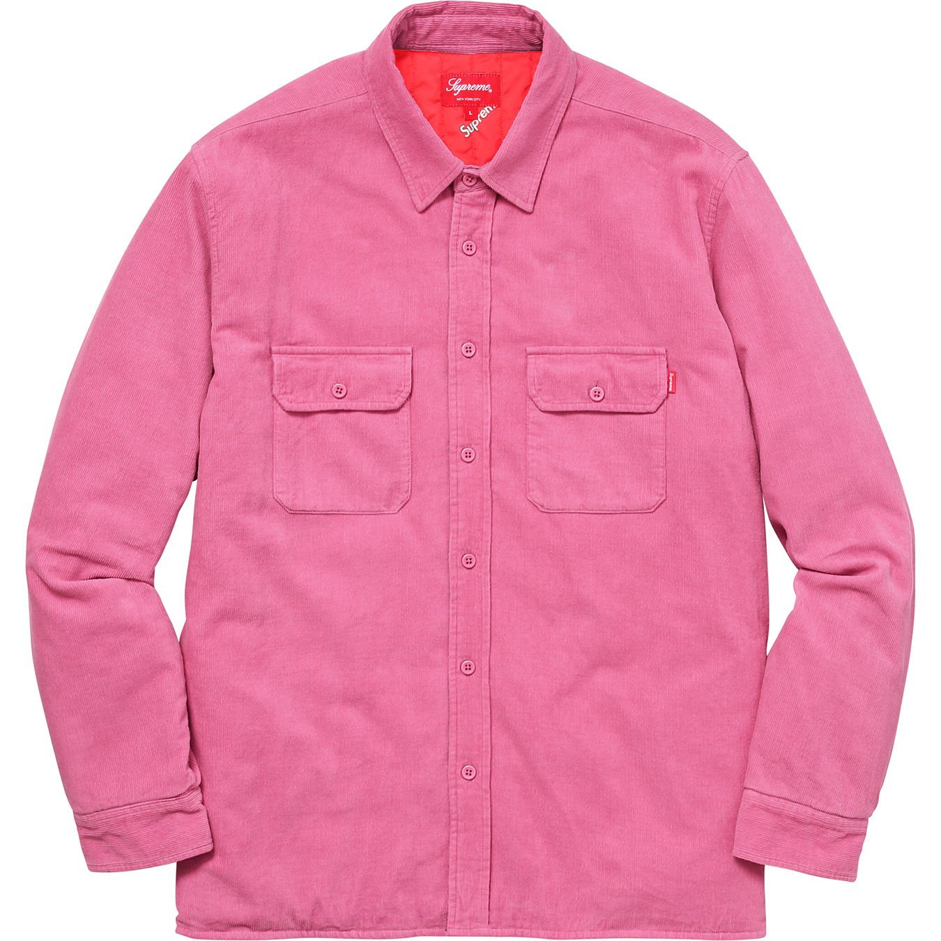 Corduroy Quilted Shirt - Supreme Community