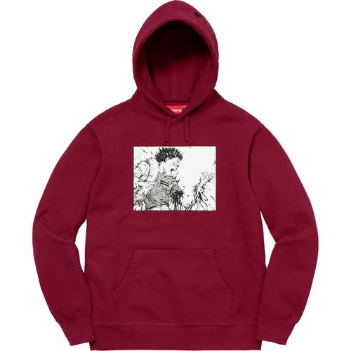 Supreme AKIRA Supreme Arm Hooded Sweatshirt (FW17) - $178