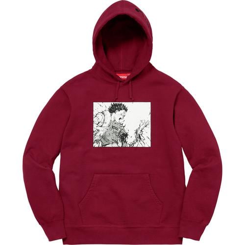 Supreme AKIRA Supreme Arm Hooded Sweatshirt (FW17) - $178