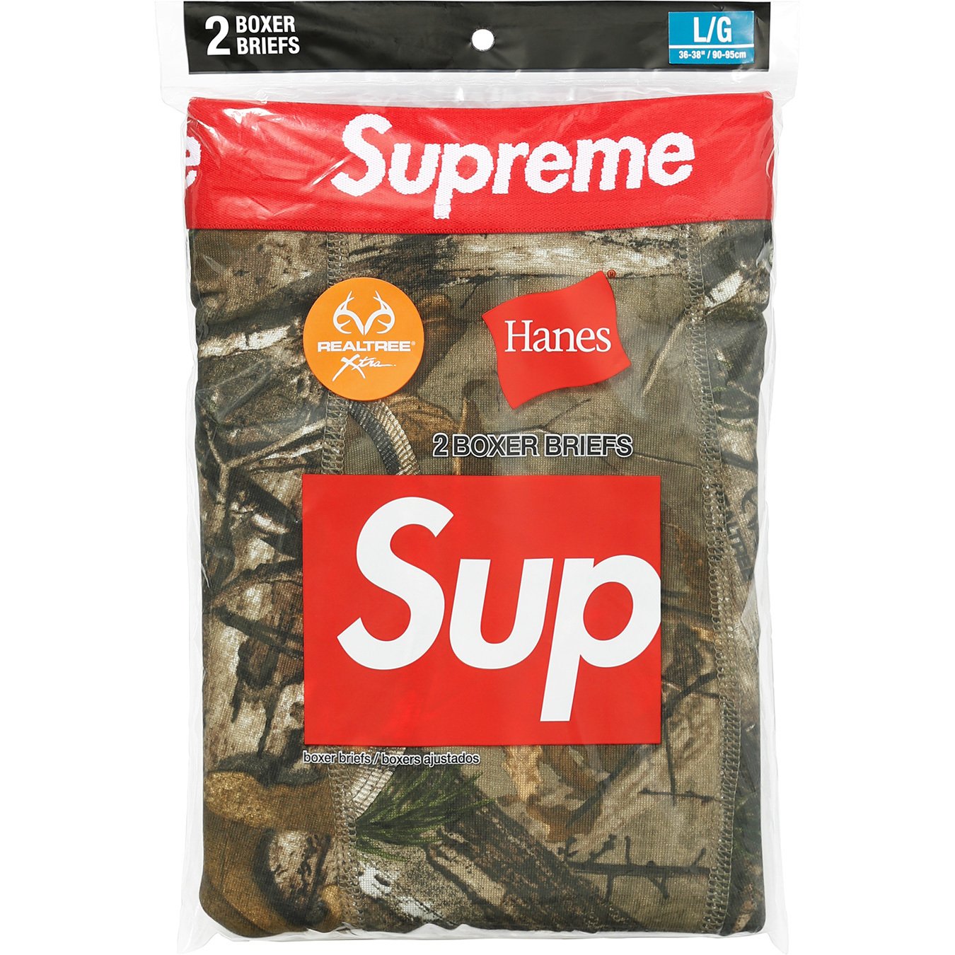 Hanes Realtree Boxer Briefs (2 Pack) - fall winter 2017 - Supreme