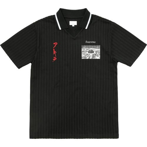 Details on AKIRA Supreme Soccer Top None from fall winter
                                                    2017 (Price is $118)