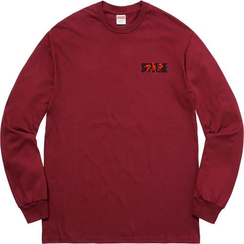 Supreme AKIRA Supreme Neo-Tokyo L S Tee (FW17) - $58