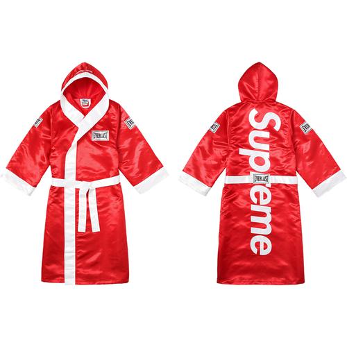 Details on Supreme Everlast Satin Hooded Boxing Robe None from fall winter
                                                    2017 (Price is $168)