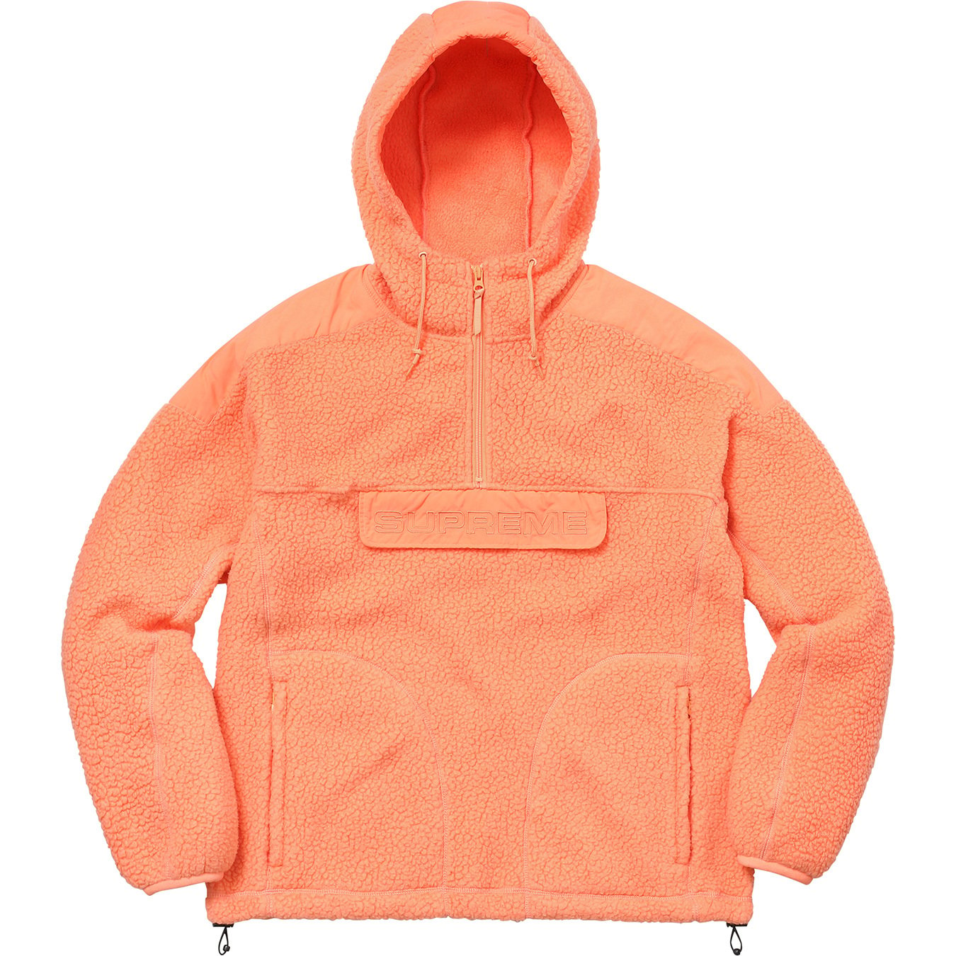 Polartec Hooded Half Zip Pullover - fall winter 2017 - Supreme