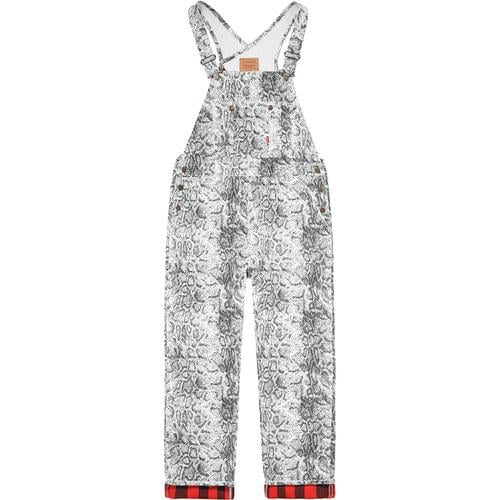 Details on Supreme Levi's Snakeskin Overalls None from fall winter
                                                    2017 (Price is $228)