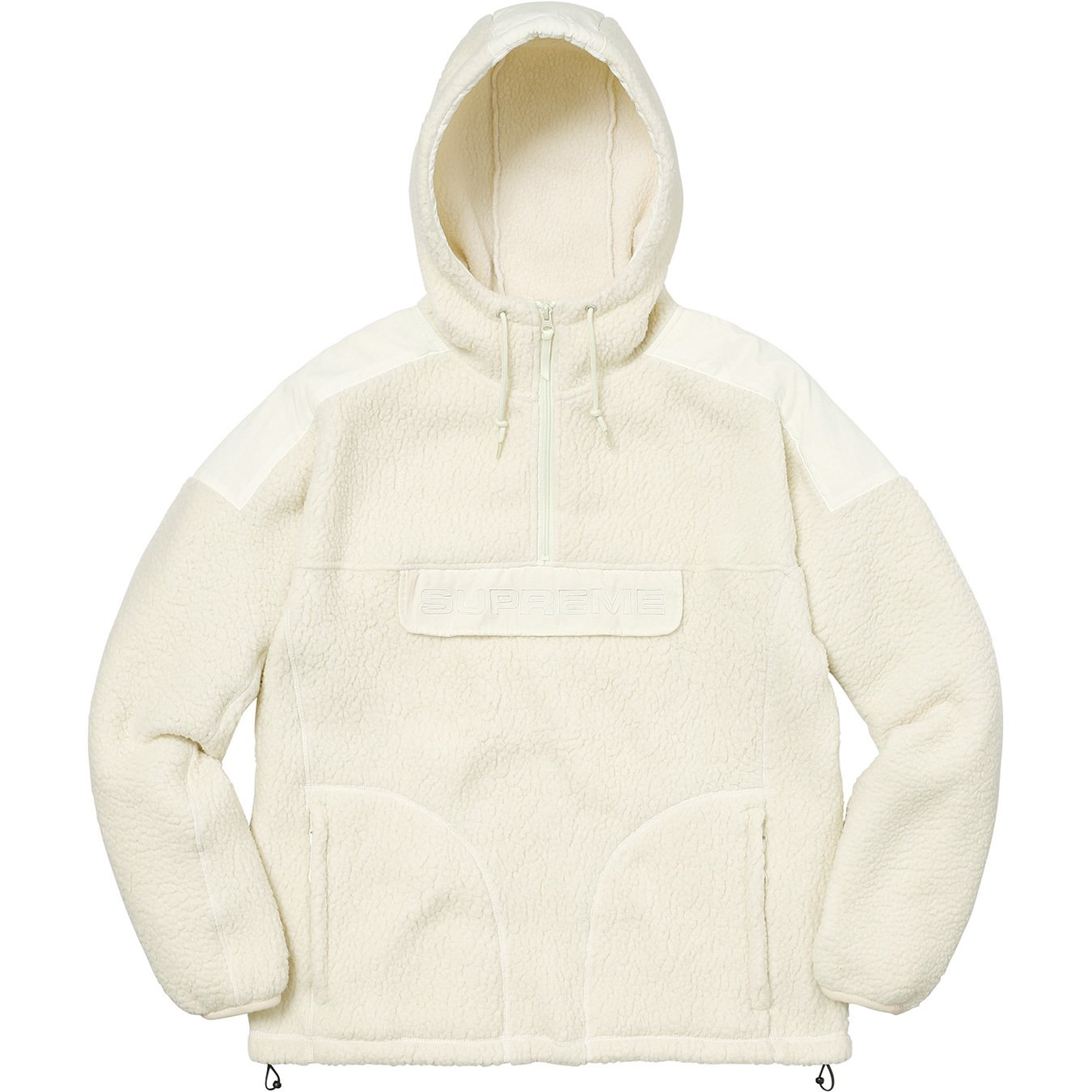 Polartec Hooded Half Zip Pullover - fall winter 2017 - Supreme