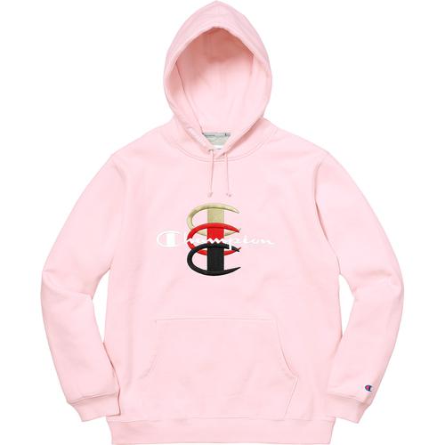 Details on Supreme Champion Stacked C Hooded Sweatshirt None from fall winter
                                                    2017 (Price is $158)