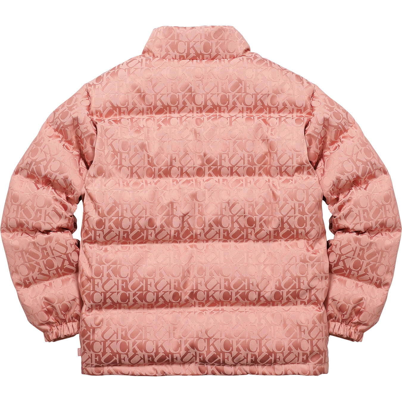 Fuck Jacquard Puffy Jacket - fall winter 2017 - Supreme