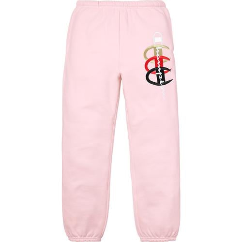 Details on Supreme Champion Stacked C Sweatpant None from fall winter
                                                    2017 (Price is $148)