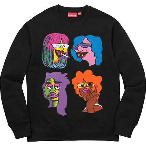 Details on Gonz Heads Crewneck None from fall winter 2017 (Price is $148)