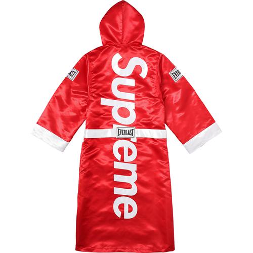 Details on Supreme Everlast Satin Hooded Boxing Robe None from fall winter
                                                    2017 (Price is $168)