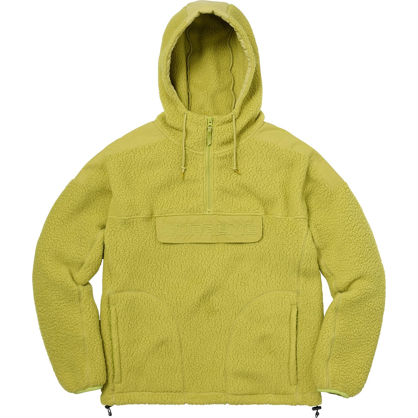 Polartec Hooded Half Zip Pullover - fall winter 2017 - Supreme