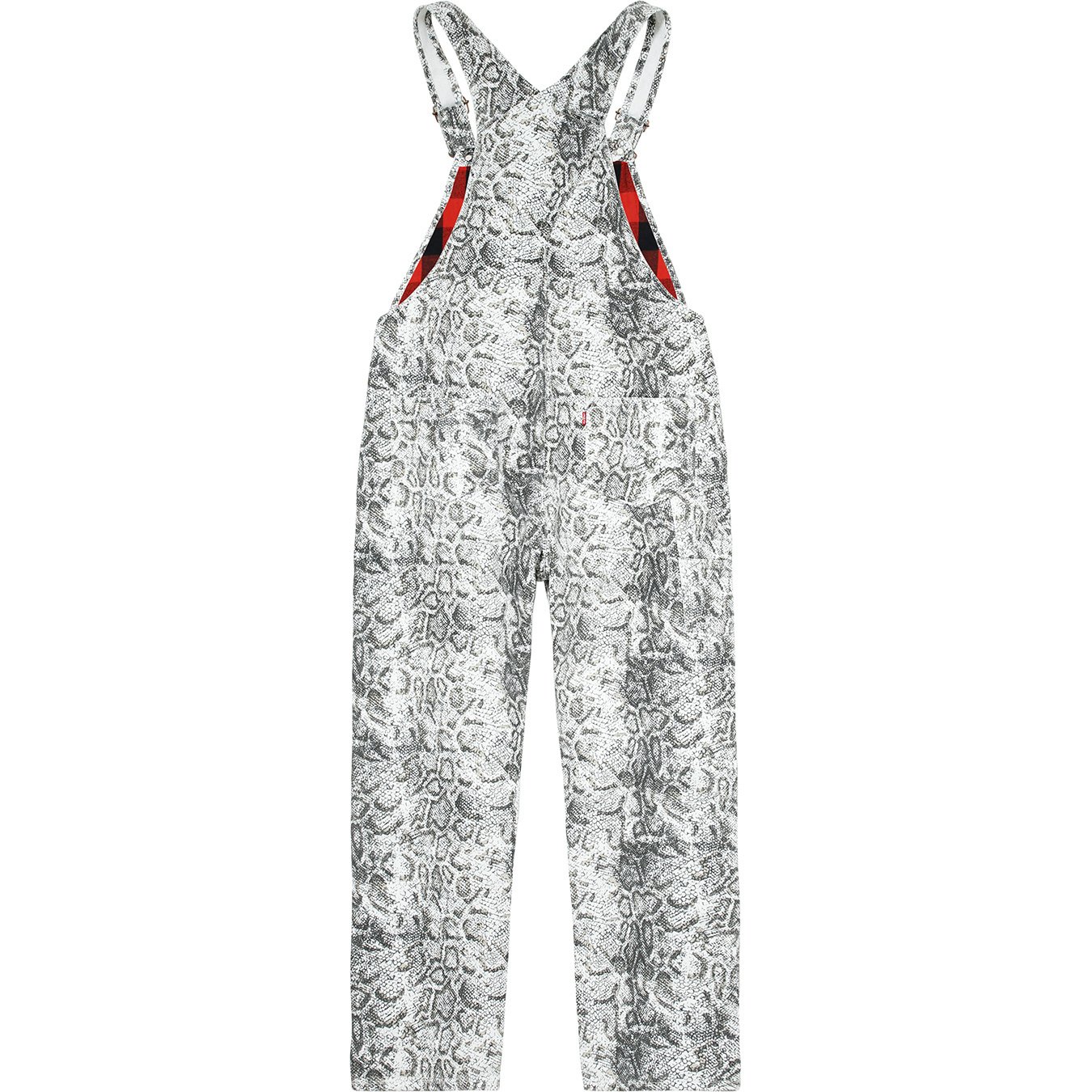 supreme levi's snakeskin overalls