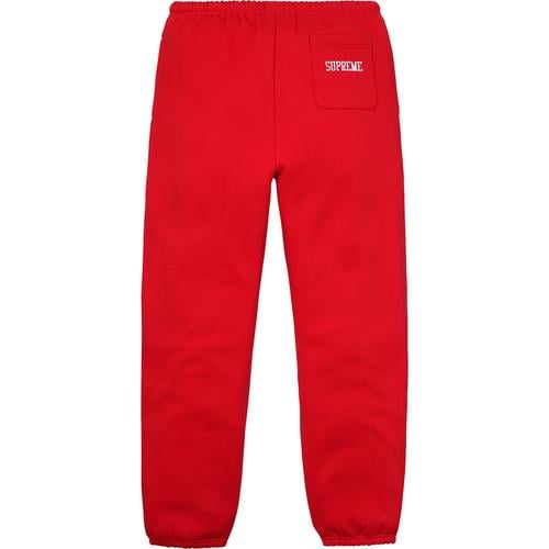 Details on Supreme Champion Stacked C Sweatpant None from fall winter
                                                    2017 (Price is $148)