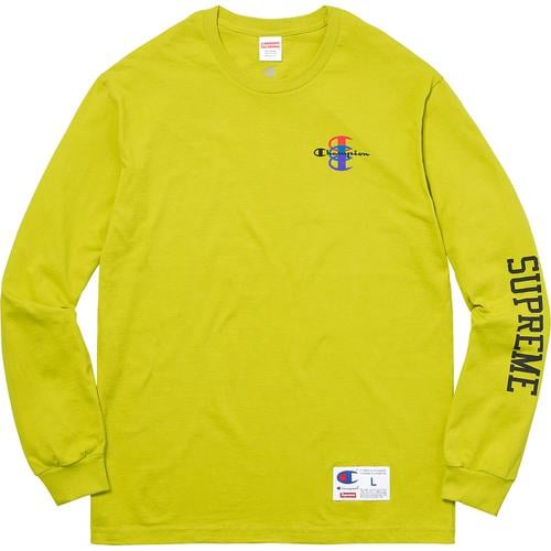 Details on Supreme Champion Stacked C L S Tee None from fall winter
                                                    2017 (Price is $68)