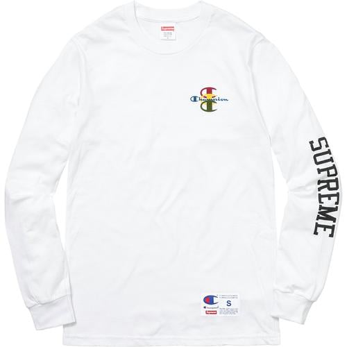 Details on Supreme Champion Stacked C L S Tee None from fall winter
                                                    2017 (Price is $68)