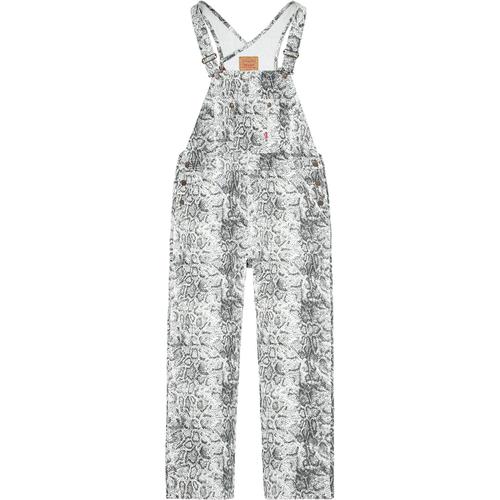 Details on Supreme Levi's Snakeskin Overalls None from fall winter
                                                    2017 (Price is $228)