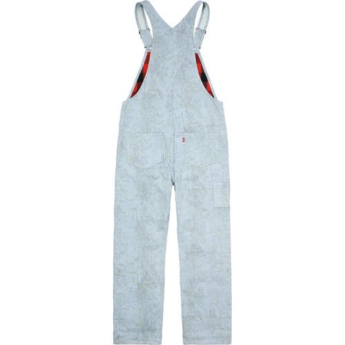 Details on Supreme Levi's Snakeskin Overalls None from fall winter
                                                    2017 (Price is $228)