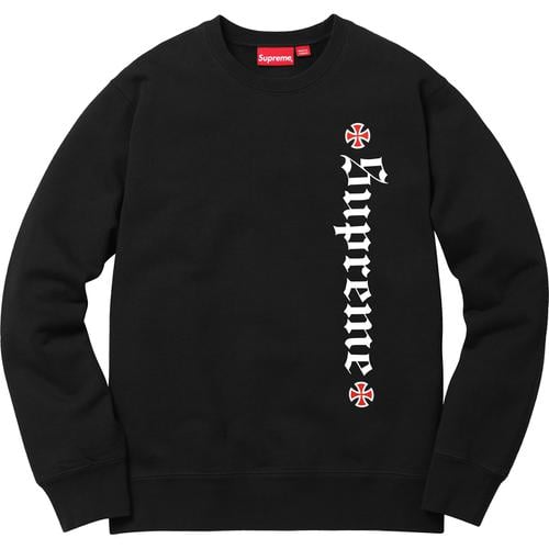 Details on Supreme Independent Fuck The Rest Crewneck None from fall winter
                                                    2017 (Price is $148)