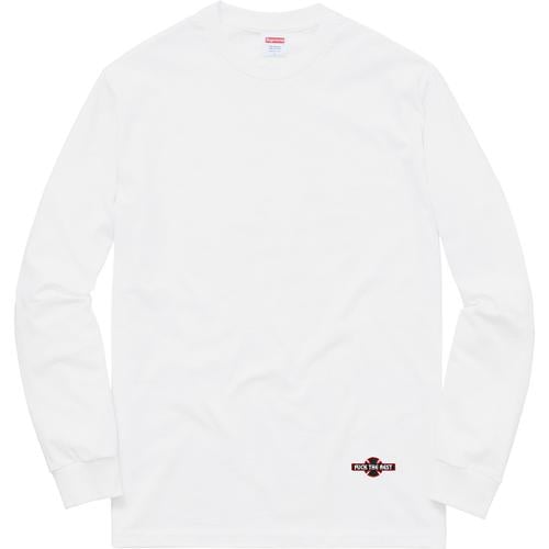 Details on Supreme Independent Fuck The Rest L S Tee None from fall winter
                                                    2017 (Price is $58)