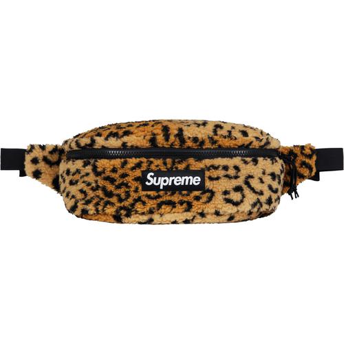 Details on Leopard Fleece Waist Bag None from fall winter
                                                    2017 (Price is $68)