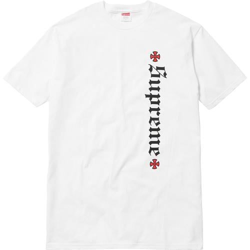 Details on Supreme Independent Old English Tee None from fall winter
                                                    2017 (Price is $44)