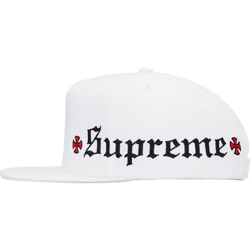 Details on Supreme Independent Old English 5-Panel None from fall winter
                                                    2017 (Price is $48)