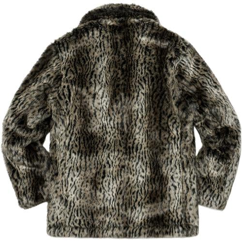 Details on Supreme Schott Fur Peacoat None from fall winter
                                                    2017 (Price is $498)