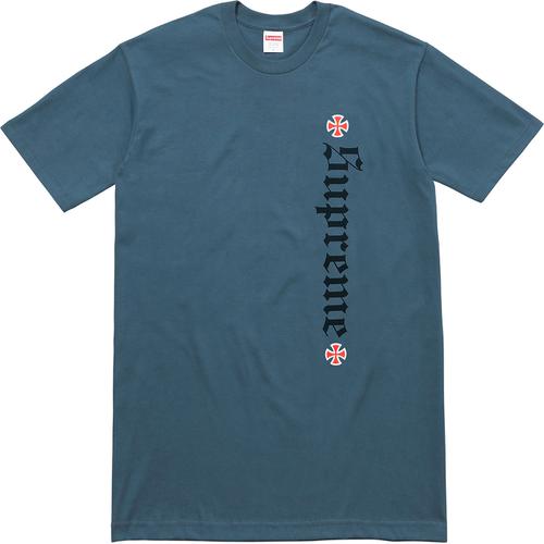 Details on Supreme Independent Old English Tee None from fall winter
                                                    2017 (Price is $44)