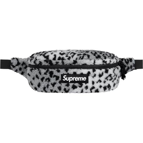 Details on Leopard Fleece Waist Bag None from fall winter
                                                    2017 (Price is $68)