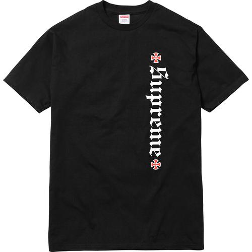 Details on Supreme Independent Old English Tee None from fall winter 2017 (Price is $44)