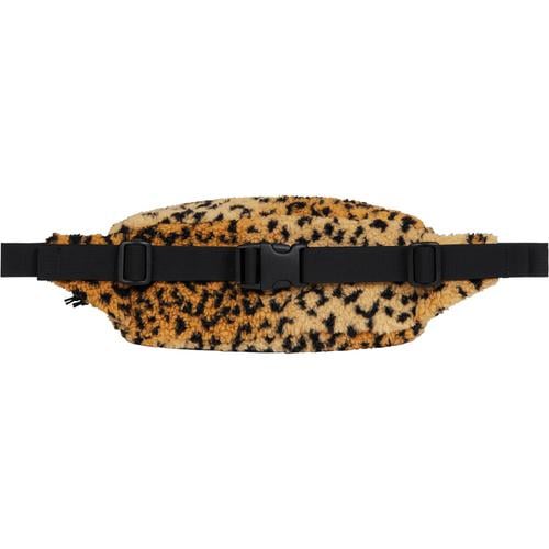 Leopard Fleece Waist Bag - fall winter 2017 - Supreme