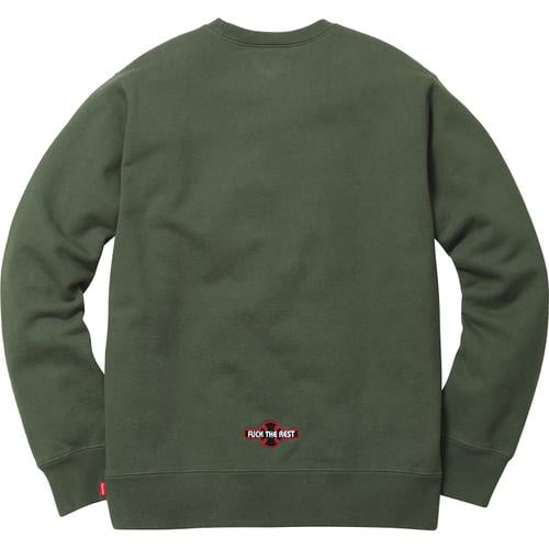 Details on Supreme Independent Fuck The Rest Crewneck None from fall winter
                                                    2017 (Price is $148)