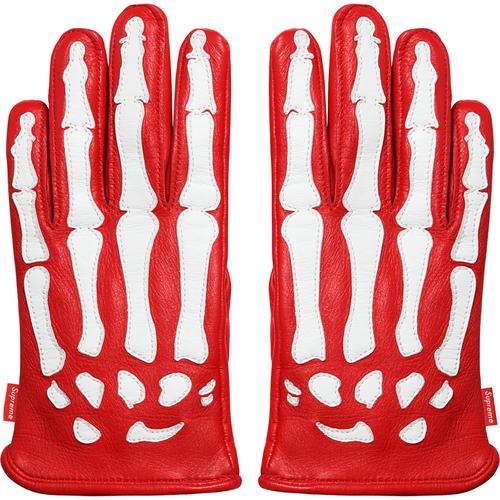 Details on Supreme Vanson Leather X-Ray Gloves None from fall winter
                                                    2017 (Price is $248)