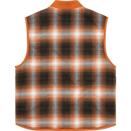 Details on Reversible Shadow Plaid Vest None from fall winter
                                                    2017 (Price is $158)