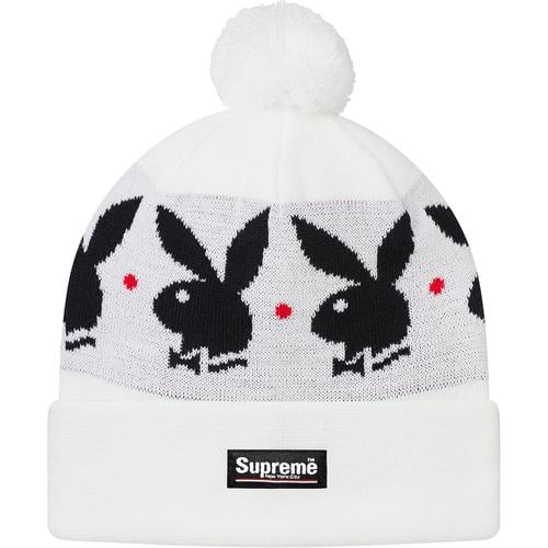 Details on Supreme Playboy© Beanie None from fall winter
                                                    2017 (Price is $38)