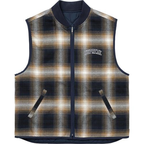 Details on Reversible Shadow Plaid Vest None from fall winter
                                                    2017 (Price is $158)