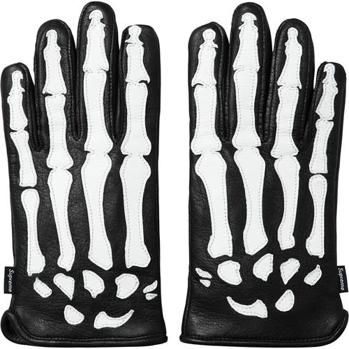 Supreme Supreme Vanson Leather X-Ray Gloves (FW17) - $248