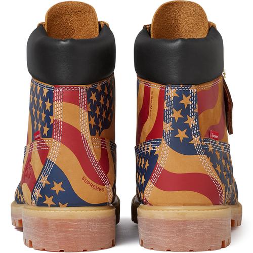 Supreme Supreme Timberland Stars and Stripes 6-Inch Premium Waterproof Boot (FW17) - $248