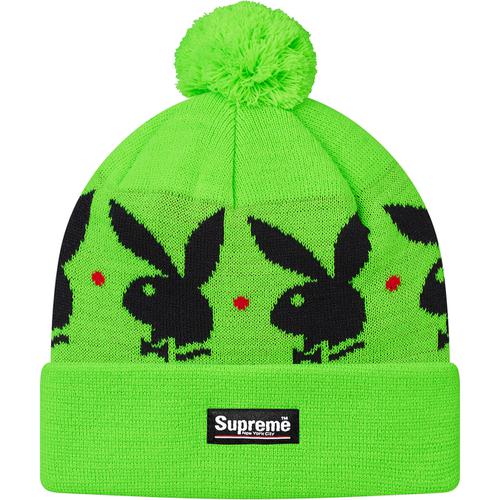 Details on Supreme Playboy© Beanie None from fall winter
                                                    2017 (Price is $38)