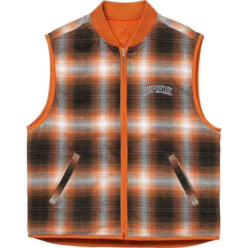 Details on Reversible Shadow Plaid Vest None from fall winter
                                                    2017 (Price is $158)