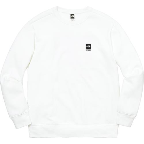 Details on Supreme The North Face Mountain Crewneck Sweatshirt None from fall winter 2017 (Price is $128)