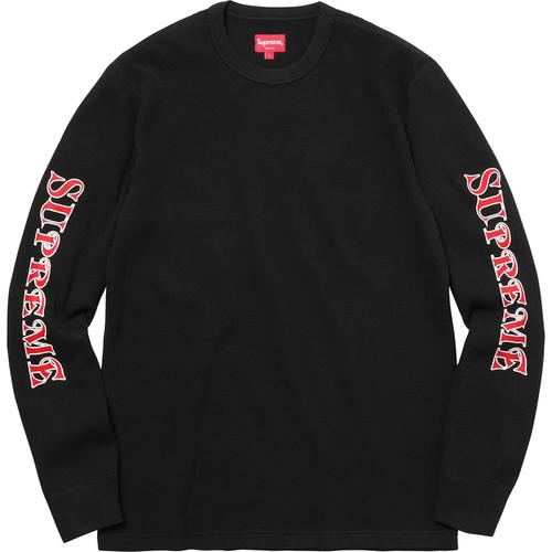 Details on Sleeve Logo Waffle Thermal None from fall winter
                                                    2017 (Price is $88)