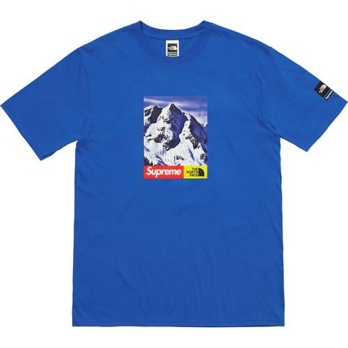 Details on Supreme The North Face Mountain Tee None from fall winter
                                                    2017 (Price is $58)