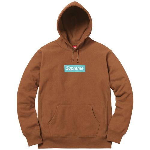 Supreme Box Logo Hoodie Ice Blue Fall/Winter 2017