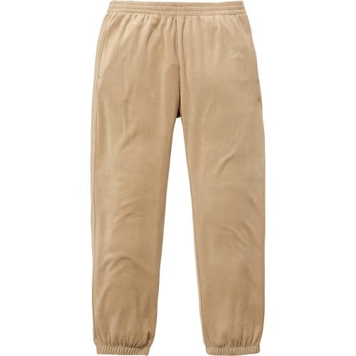 Details on Velour Warm Up Pant None from fall winter
                                                    2017 (Price is $128)