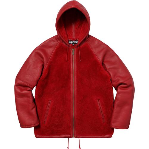 Details on Reversed Shearling Hooded Jacket None from fall winter
                                                    2017 (Price is $1248)