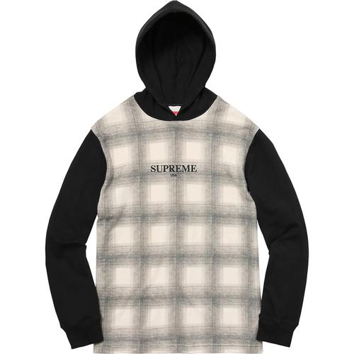 Details on Shadow Plaid Hooded L S Top None from fall winter
                                                    2017 (Price is $118)