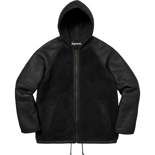 Details on Reversed Shearling Hooded Jacket None from fall winter
                                                    2017 (Price is $1248)