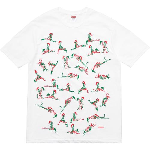 Supreme Christmas Tee released during fall winter 17 season